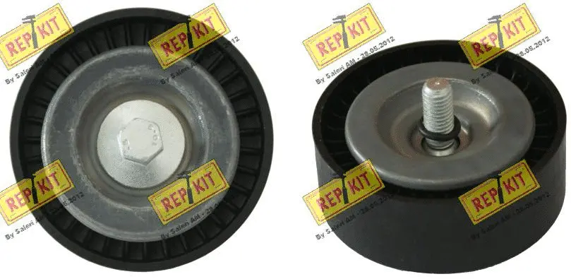 Poulie renvoi/transmission, courroie trapézoïdale à nervures REPKIT RKT3511