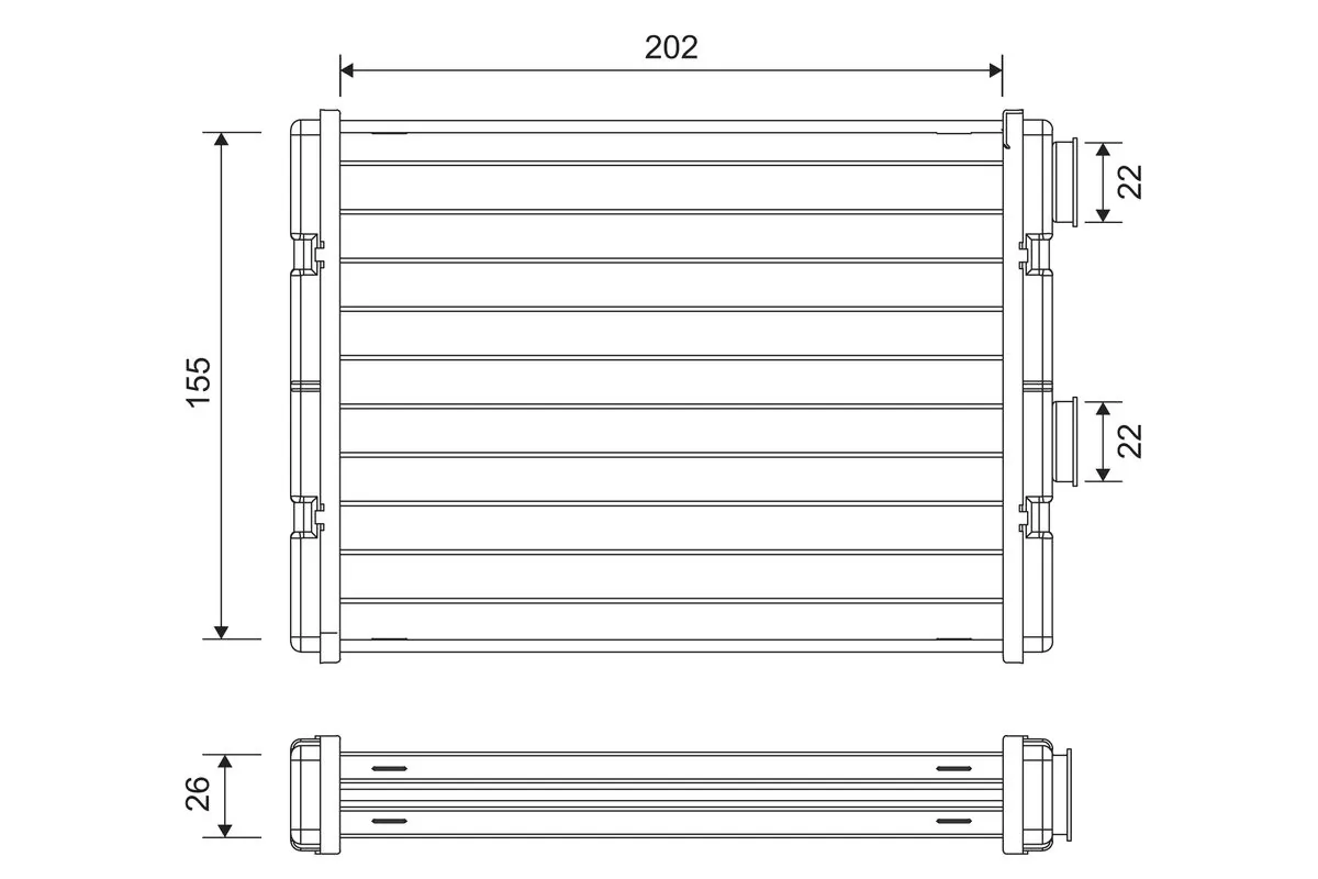 Système de chauffage VALEO 811592