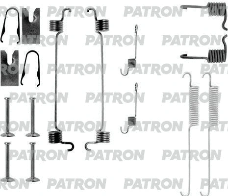 Kit d'accessoires, mâchoire de frein PATRON PSRK0147