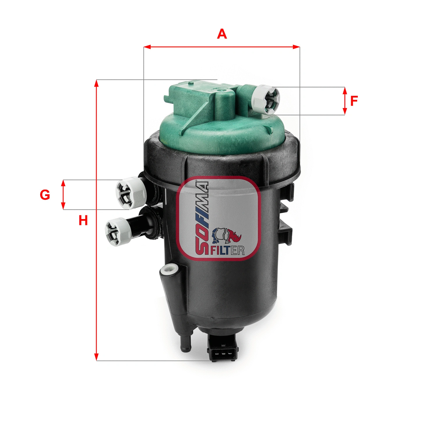Filtre à carburant SOFIMA S 5178 GC