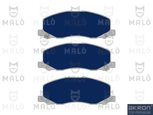 Kit de plaquettes de frein, frein à disque AKRON-MALÒ 1051111