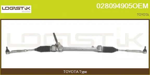 Crémaillère de direction LGK 028094905OEM