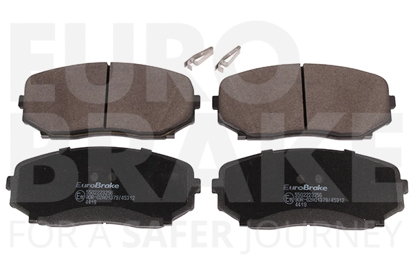 Kit de plaquettes de frein, frein à disque EUROBRAKE 5502223256