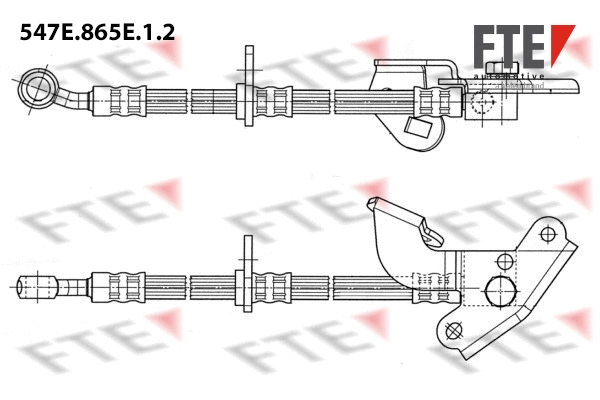Flexible de frein FTE 9240981