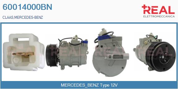Compresseur, climatisation REAL 60014000BN