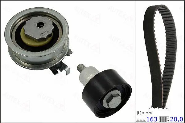 Kit de courroie crantée AUTEX 702778