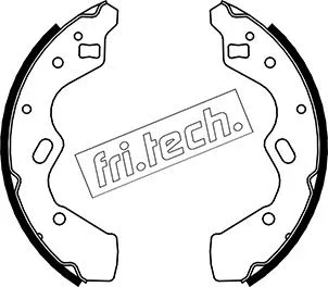 Jeu de mâchoires de frein fri.tech. 1049.153