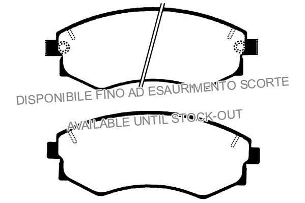 Kit de plaquettes de frein, frein à disque Technika 01329