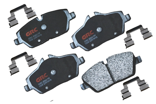 Kit de plaquettes de frein, frein à disque GRC - Ultra Brakes GMD1308