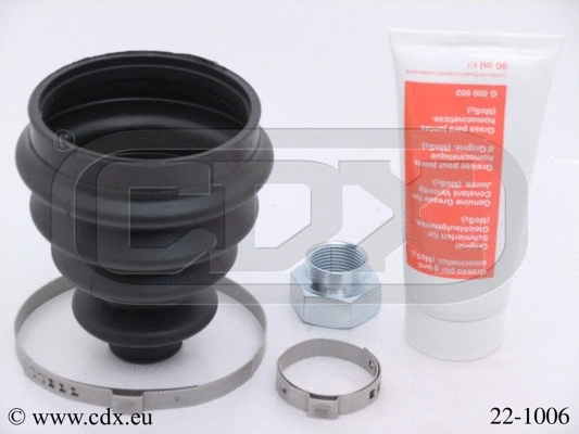 Jeu de joints-soufflets, arbre de commande CDX 22-1006