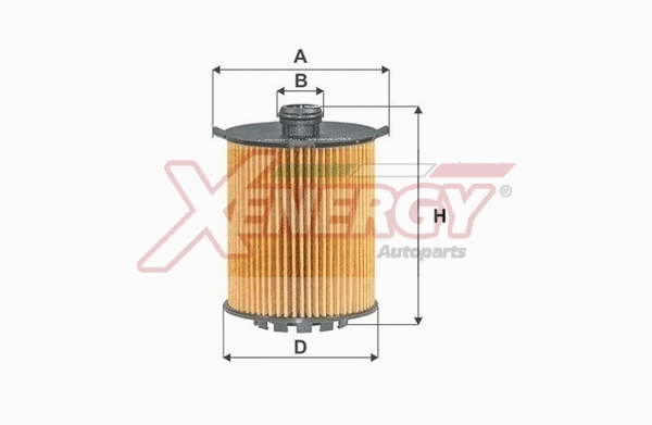 Filtre à huile AP XENERGY X1596624