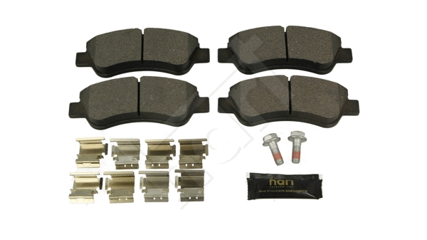 Kit de plaquettes de frein, frein à disque HART 252 309