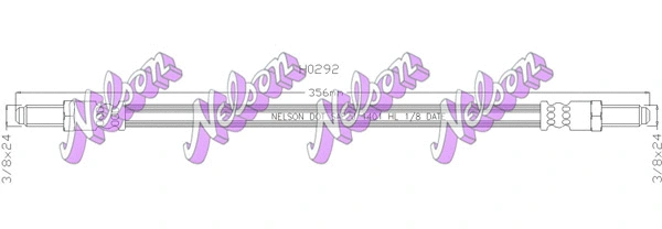Flexible de frein KAWE H0292