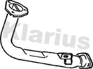 Tuyau d'échappement KLARIUS 110032