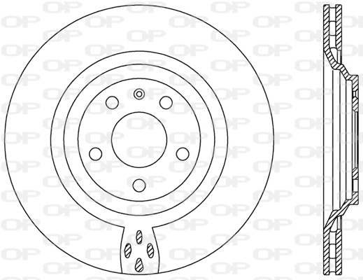 Disque de frein OPEN PARTS BDR2476.20