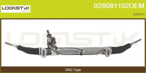Crémaillère de direction LGK 028081102OEM