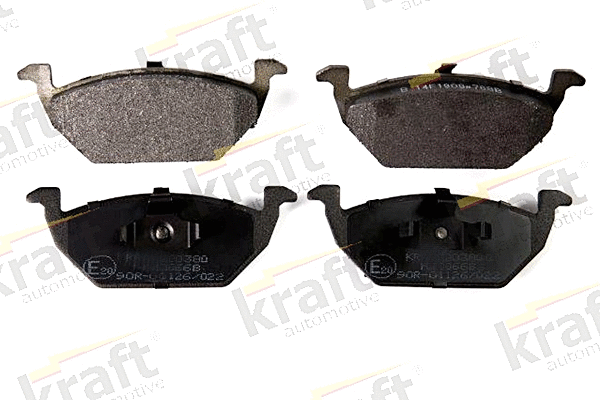 Kit de plaquettes de frein, frein à disque KRAFT AUTOMOTIVE 6000380