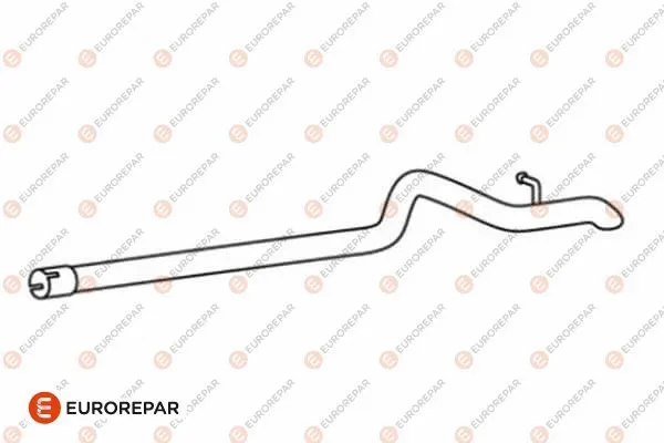 Tuyau d'échappement EUROREPAR E12885C