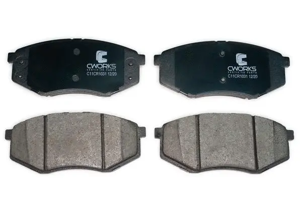 Kit de plaquettes de frein, frein à disque CWORKS C11CR1031