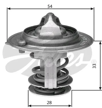 Thermostat, liquide de refroidissement GATES-SEA TH29882G1