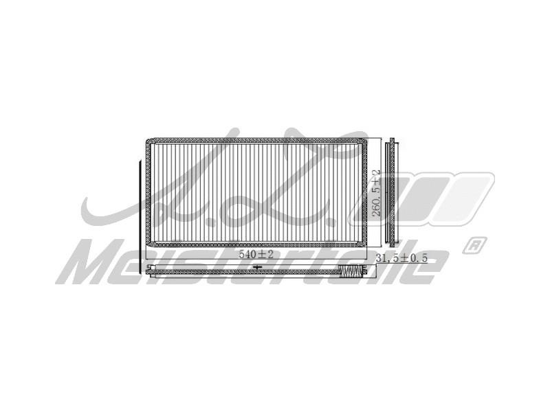 Filtre, air de l'habitacle A.Z. Meisterteile AZMT-41-010-1722