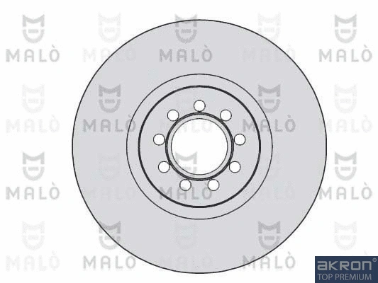 Disque de frein AKRON-MALÒ 1110136