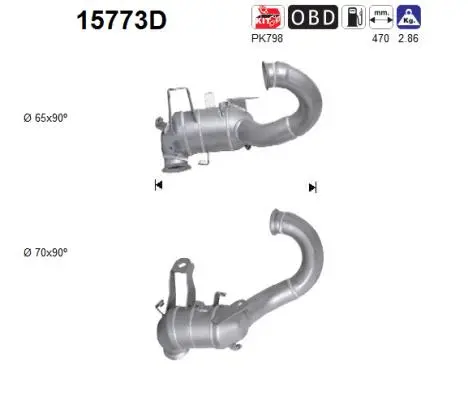Catalyseur AS 15773D