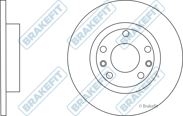 Disque de frein APEC SDK6821