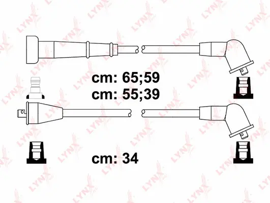 Kit de câbles d'allumage LYNXAUTO SPC5723