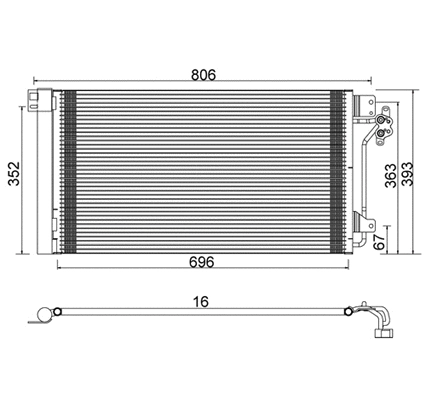 Condenseur, climatisation PowerMax 7110506
