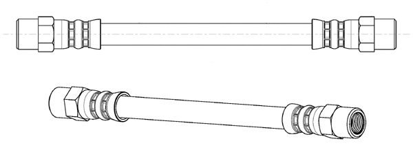 Flexible de frein CEF 511141
