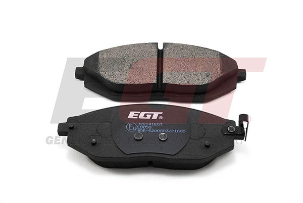 Kit de plaquettes de frein, frein à disque EGT 322141EGT