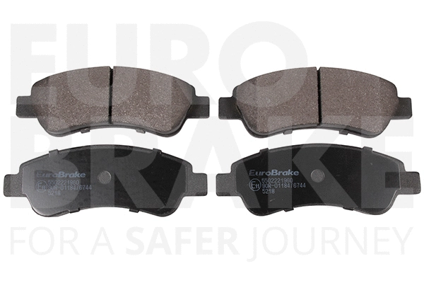 Kit de plaquettes de frein, frein à disque EUROBRAKE 5502221960
