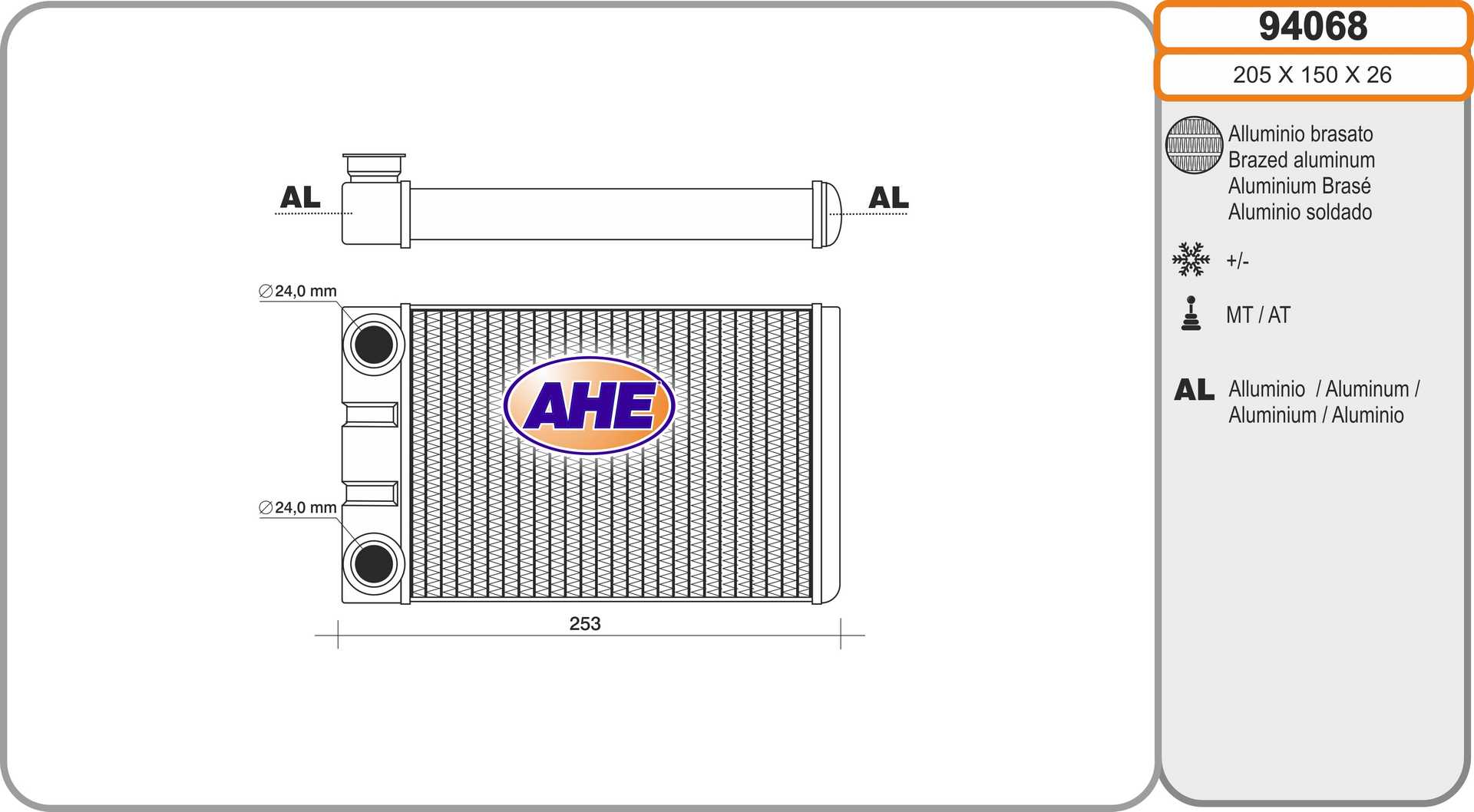 Système de chauffage AHE 94068