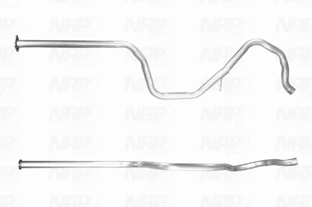 Tuyau d'échappement NAP carPARTS GmbH CAC10669