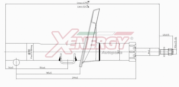 Amortisseur AP XENERGY X947334