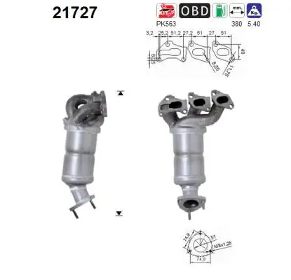 Catalyseur AS 21727