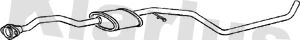 Silencieux central KLARIUS 260141