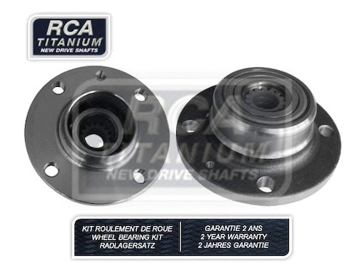 Kit de roulements de roue RCA FRANCE RCAK1522