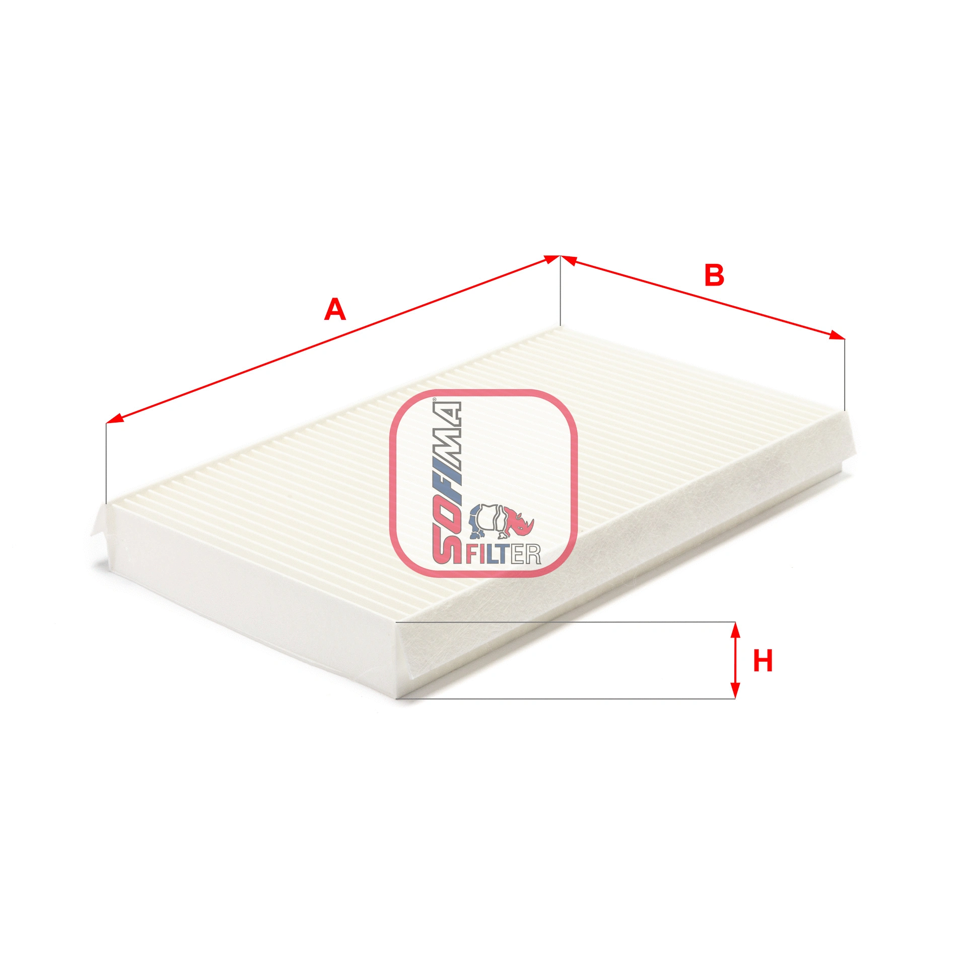Filtre, air de l'habitacle SOFIMA S 3231 C
