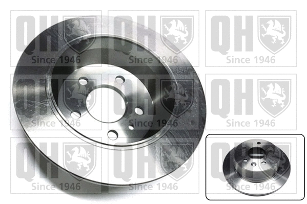Disque de frein QUINTON HAZELL BDC4671