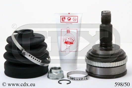 Jeu de joints, arbre de transmission CDX 598/50