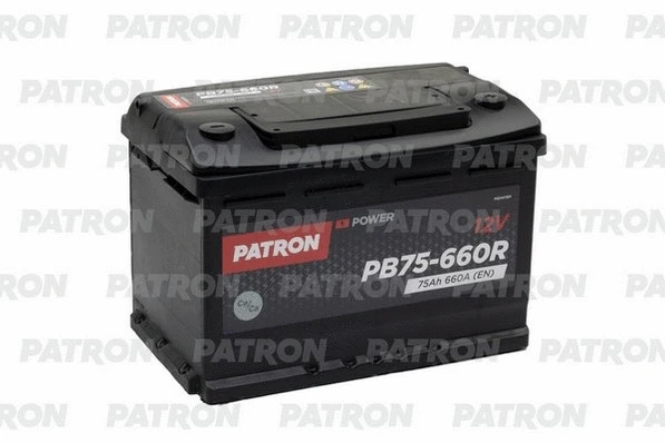 Batterie de démarrage PATRON PB75-660R