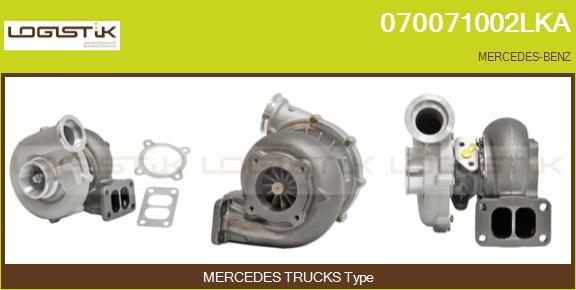 Turbocompresseur, suralimentation LGK 070071002LKA