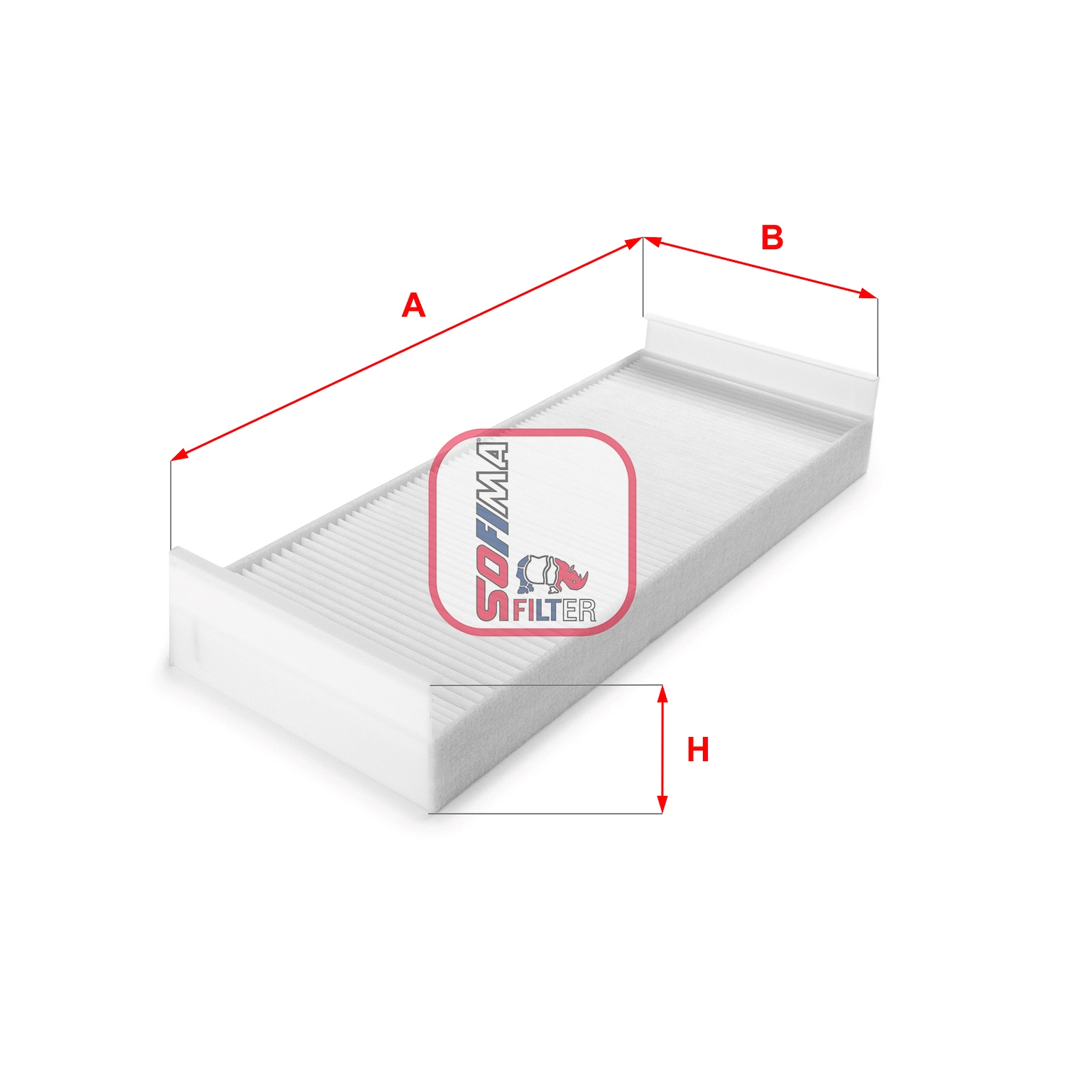 Filtre, air de l'habitacle SOFIMA S 3165 C