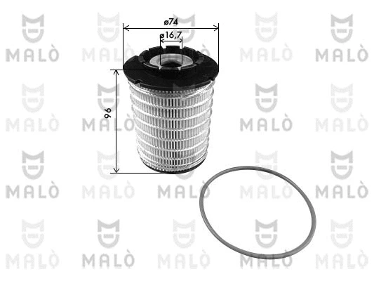 Filtre à carburant AKRON-MALÒ 1520222