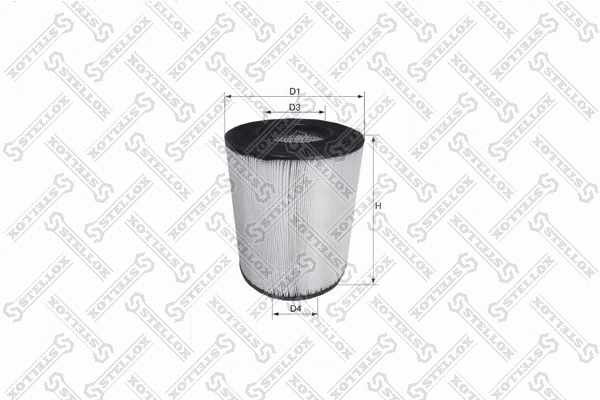 Filtre à air STELLOX 81-21027-SX