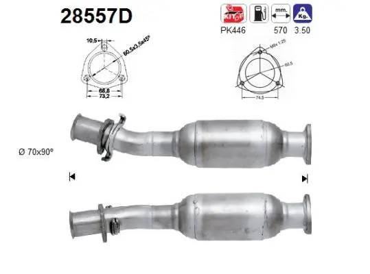 Catalyseur AS 28557D