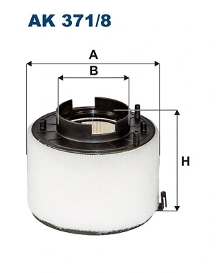 Filtre à air FILTRON AK 371/8