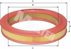 Filtre à air MFILTER A 384